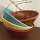 Four bowls, 60s