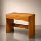 Vintage pine desk by Roland Haeusler for Maison Regain