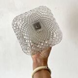 Vintage square and curved ceiling light.