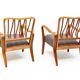 Two 1950s "Linden" Lounge Chairs in Teak by G A Jenkins