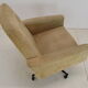Mid-century swivel armchair with wheels 1970's