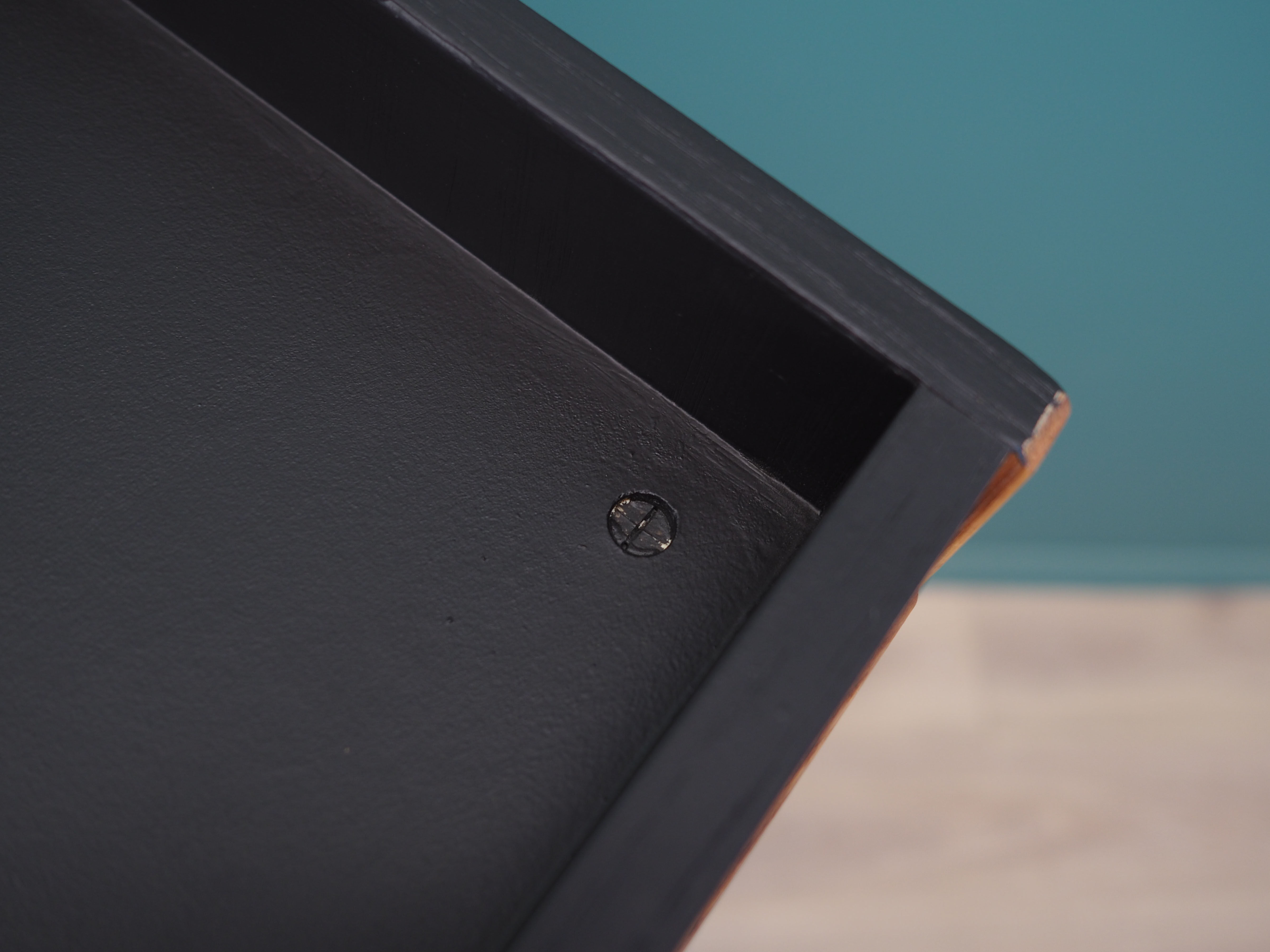 Oak bookcase, Danish design, 1970s, manufactured by ÆJM Møbler