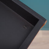 Oak bookcase, Danish design, 1970s, manufactured by ÆJM Møbler