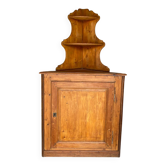 Antique corner unit with shelf