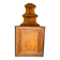 Encoignure ancienne avec étagère