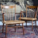 Pair of Scandinavian armchairs