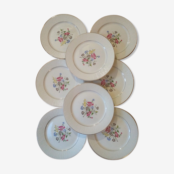 Assiettes plates Sarguemines