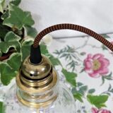 Vintage 50s Walkman - Fluted Glass Globe