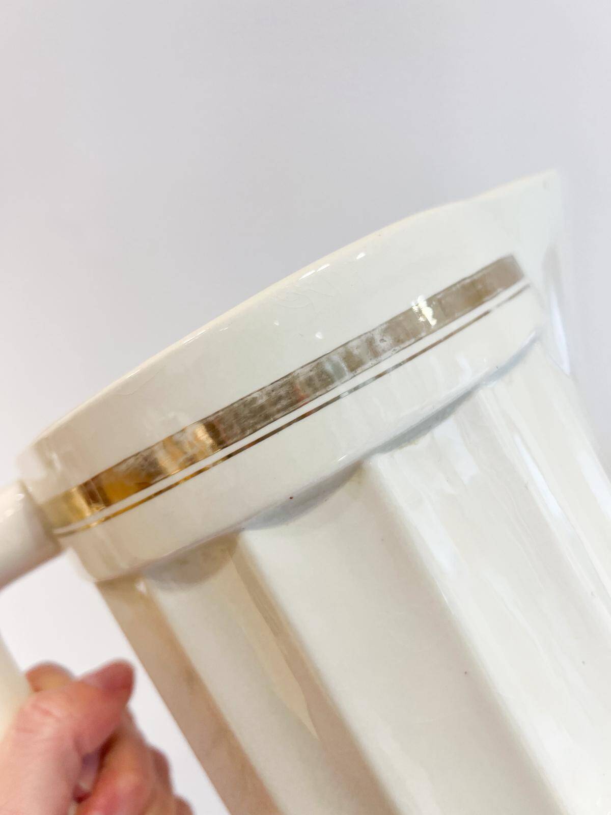 Old Sarreguemines pottery