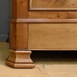 Cherry wood chest of drawers, Louis-Philippe style – 1900