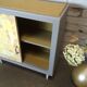 Vintage sideboard with patinated effect