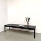 Large burnt wood table Shou Sugi Ban - 300 x 90 cm