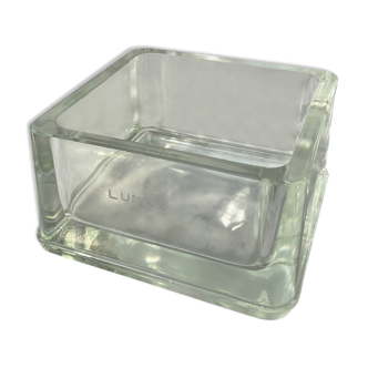 Large glass brick Lumax vintage design 60 perfect condition
