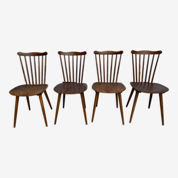 Set de 4 chaises bistrot Baumann modèle Sonate V5