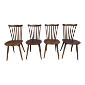 Set de 4 chaises bistrot Baumann modèle Sonate V5