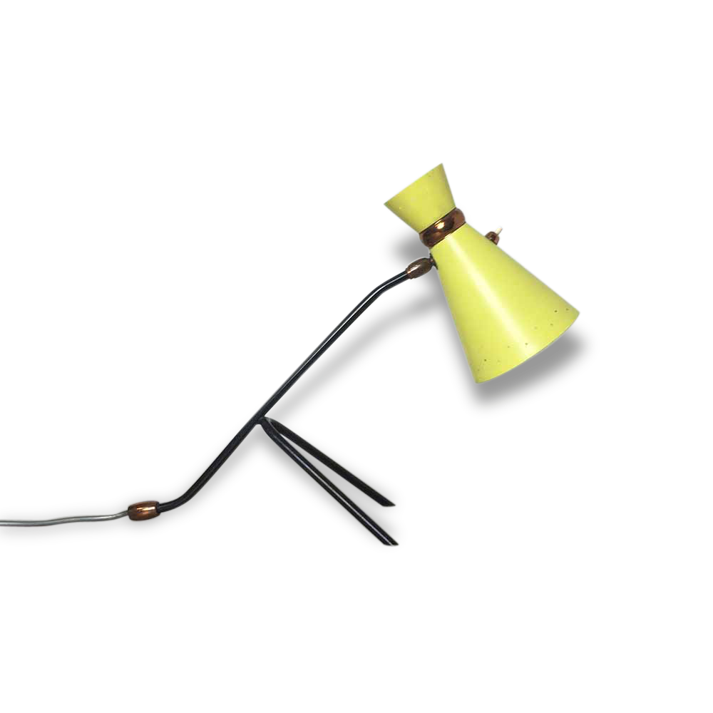 Original 60s modernist italian desk light | table lamp | Anish modern | midcentury modern
