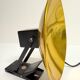 "LITA" Metal Wall Lamp Clamp Lamp with Gold Reflector Vintage 70's
