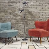 Pair of cocktail armchairs 1960