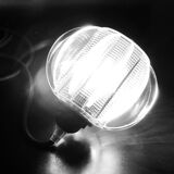 A portable lamp like a Holophane