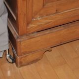 Antique solid oak wardrobe