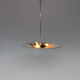 Mid Century Glass Pendant by Napako, Czechoslovakia, 1960's, Marked