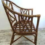 Bamboo armchair