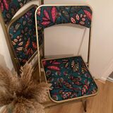 Renovated folding chairs
