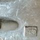 7 forks silver plated baguette christofle monogram J C before 1930