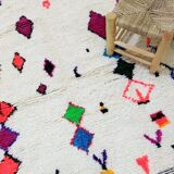 Tapis berbère marocain coloré 240 x 135cm