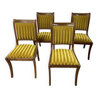 Velvet chair