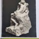 Old photograph by Eugène Fiorillo after Auguste Rodin, the kiss, silver print
