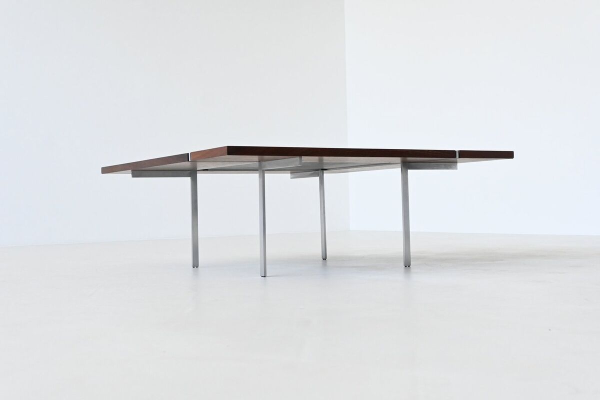 Preben Fabricius BO 750 coffee table in wenge Bo-Ex Denmark 1970