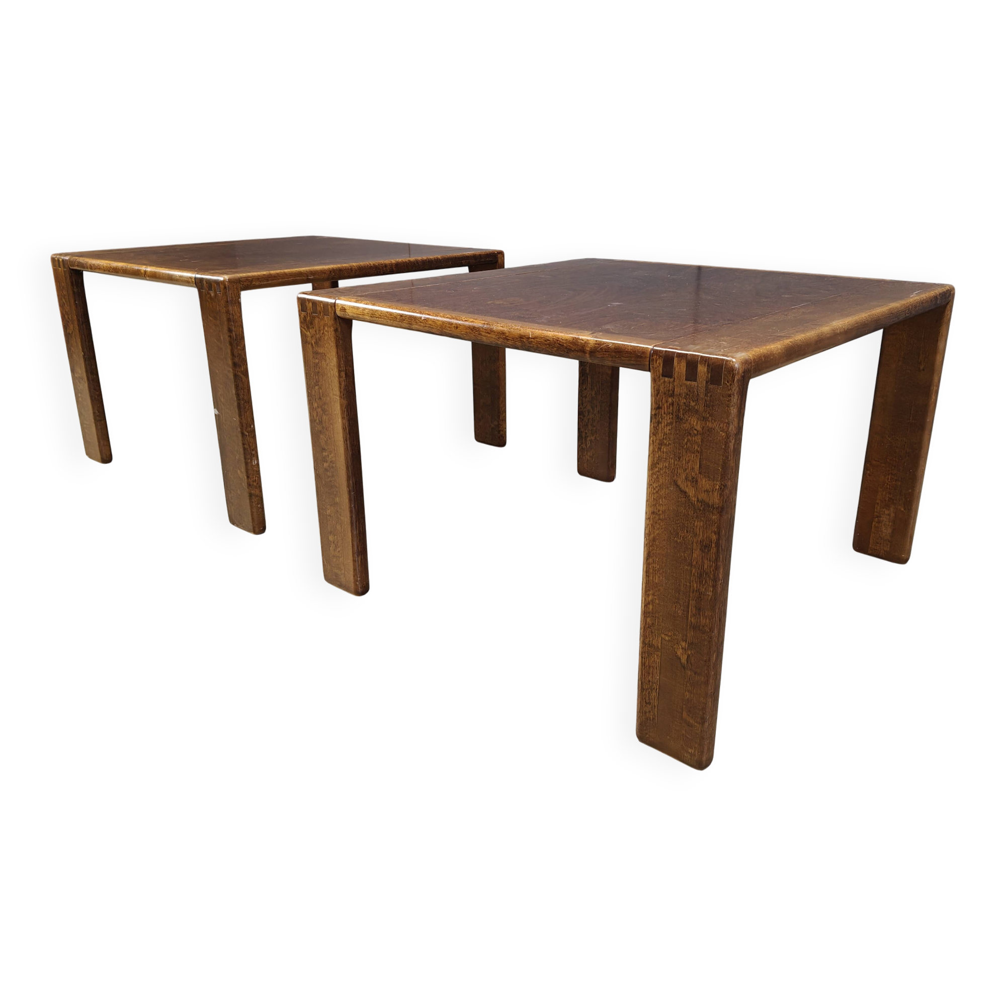Paire de tables basses Bonanza par Asko, Finlande, 1960