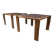 Paire de tables basses Bonanza par Asko, Finlande, 1960
