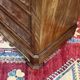 Napoleon III commode in mahogany, oak and with a fine white marble top, late 19th century.