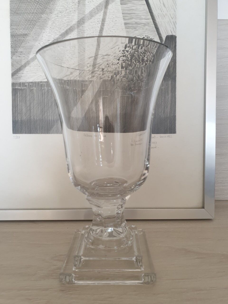 Medici glass vase