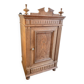 Ancien chevet bois / armoire de toilette / pharmacie