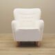 White armchair, Scandinavian design, production: Denmark