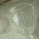 Louis Philippe style glass candy sugar bowl