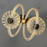 Venetian glass chandelier from Murano, circa 1950.