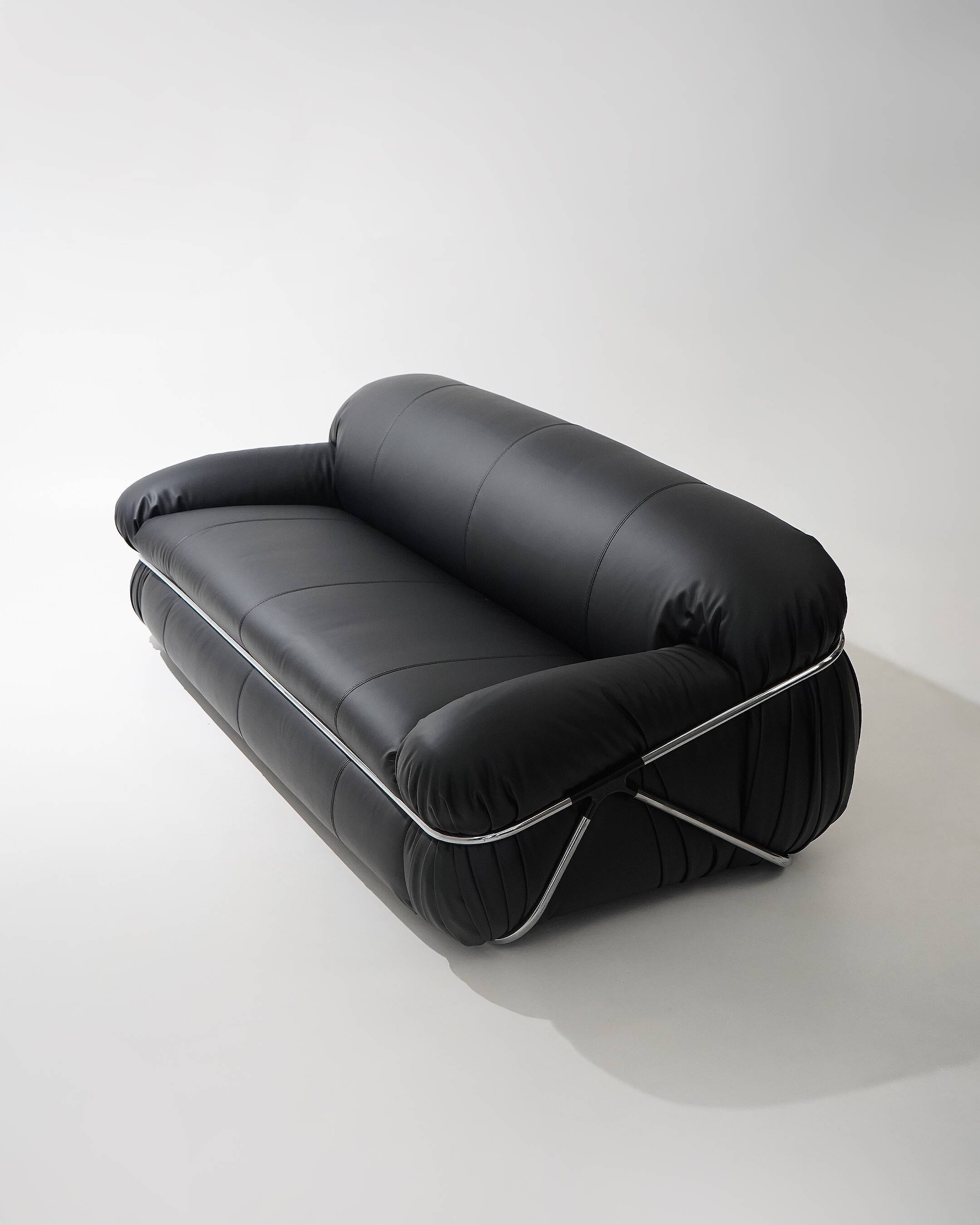 Canapé 3 places modèle "Luisa" par Ico e Luisa Parisi pour Comfort, années 1970