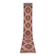 Vintage Turkish hallway rug 89x555 cm