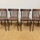 4 bentwood bistro chairs – Baumann style