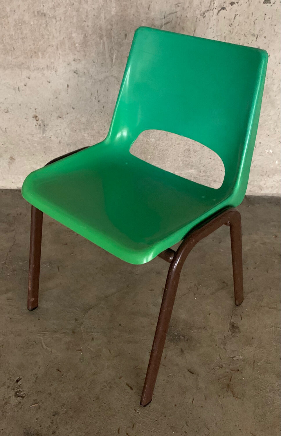 Green children's chair