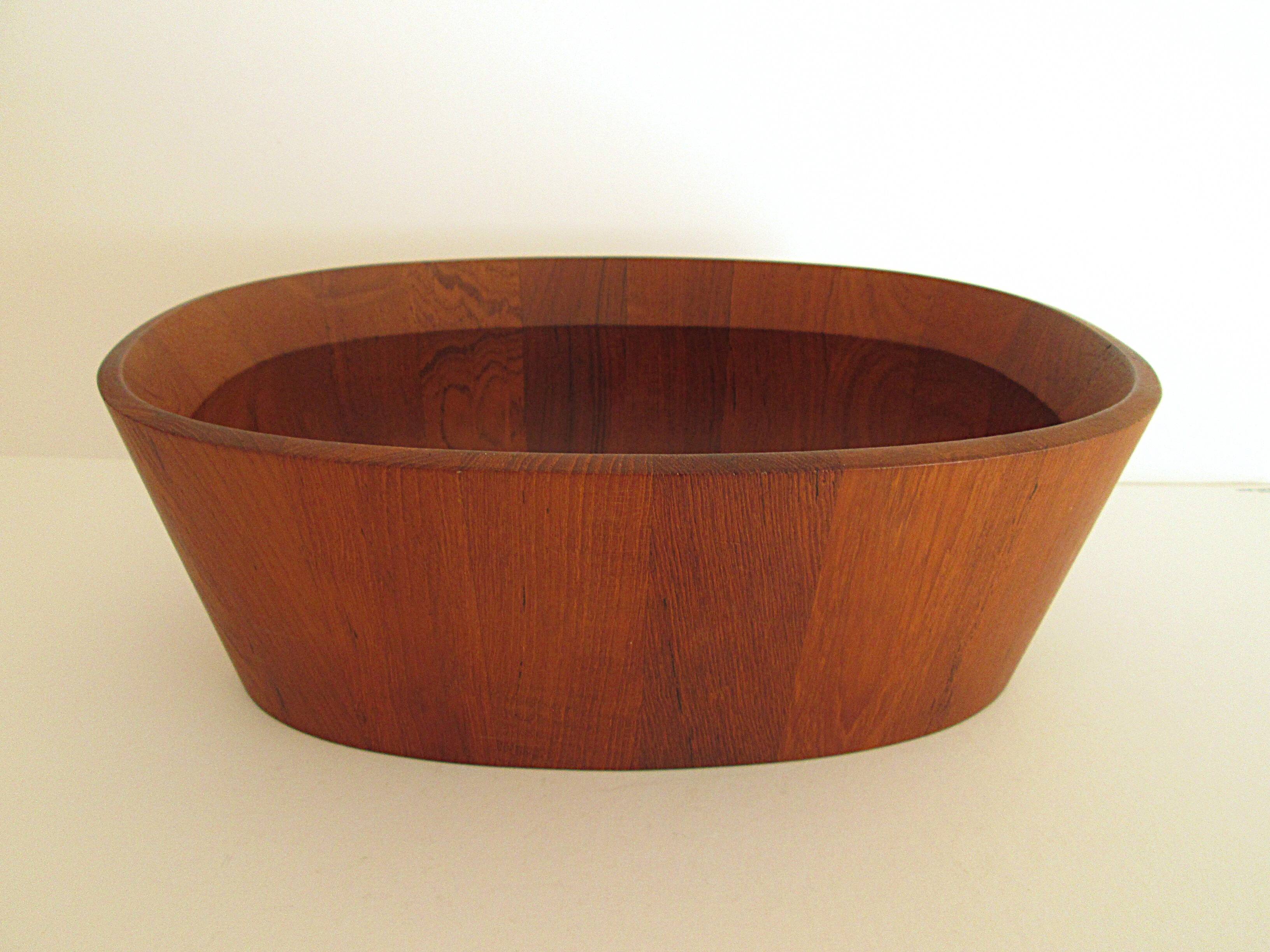 Vintage Dansk Denmark IHQ solid teak serving owl – design Jens Quistgaard