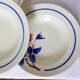 4 vintage deep plates from K&G Luneville model Chantal 220516
