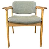 Fauteuil danois par Erik Kirkegaard pour Høng Stolefabrik, Danemark, 1985