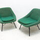 Pair of midcentury lounge chairs by Magda Sépová, produced by TON, 1960´s
