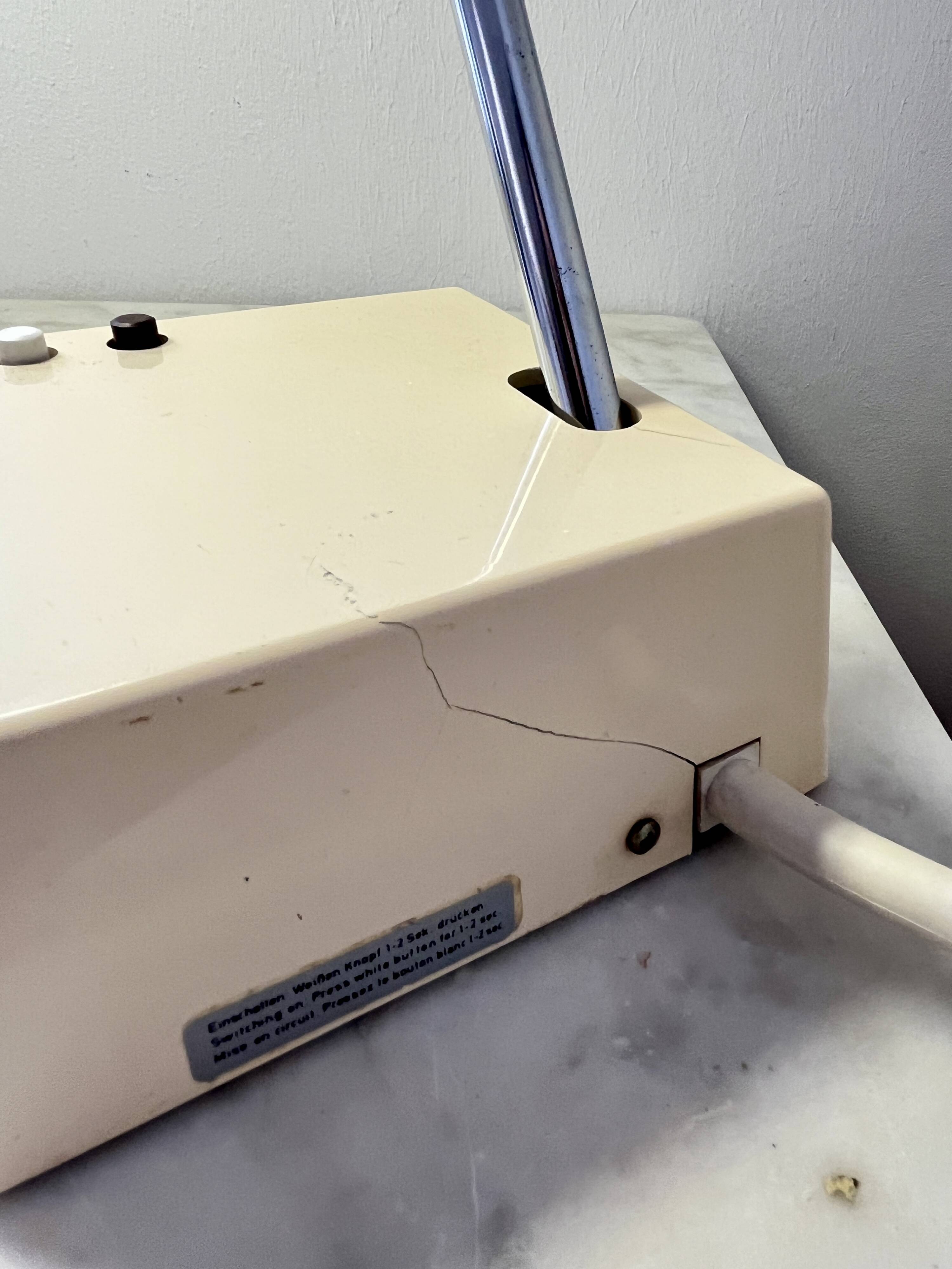 Vintage Waldmann Odette Desk Lamp by Wolfgang Tümpel, DDR, 1960s