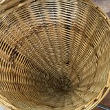 Round rattan table